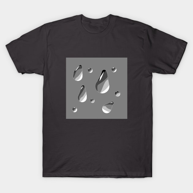 ink drops T-Shirt by prettyguardianstudio